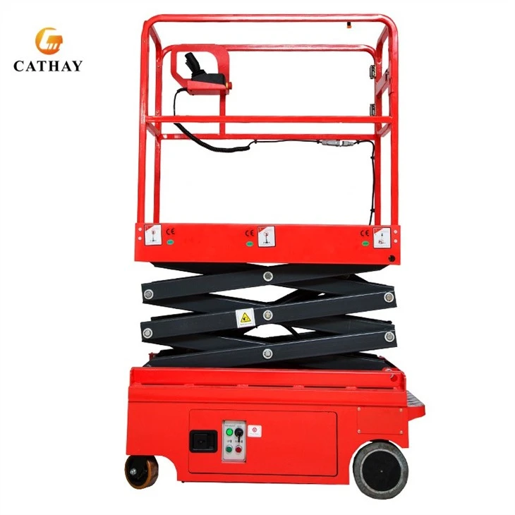 Drivable Mini Scissor Lift